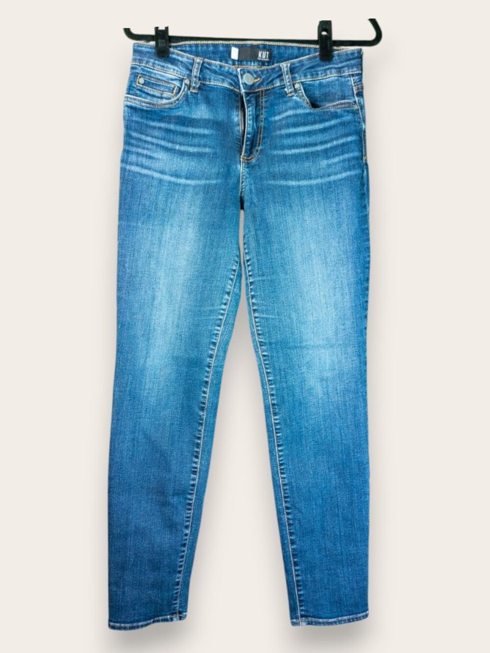 Kut From The Kloth Diana Skinny Jeans Size 10 Medium Wash